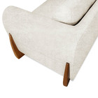 Poltrona Decorativa Nuvina Boucle Cru - Loja Sheep