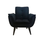 Poltrona Decorativa Opala Plus Para Sala De Estar Quarto Escr