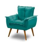 Poltrona Decorativa Opala Suede Tiffany