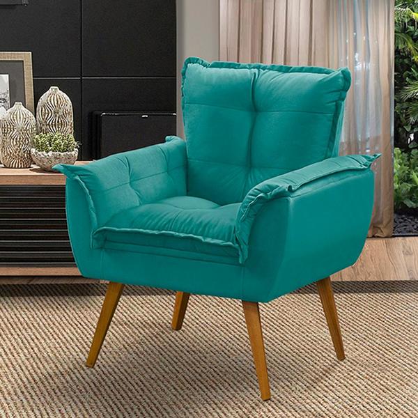 Poltrona Decorativa Opala Suede Tiffany Leroy Merlin A poltrona opalla é irreverente, elegante e muito confortável! poltrona decorativa opala suede tiffany