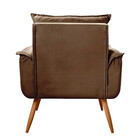 Poltrona Decorativa Opala Veludo Star Confort