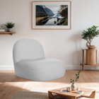 Poltrona Decorativa Orgânica Escritório Recepção Sala Amsterd