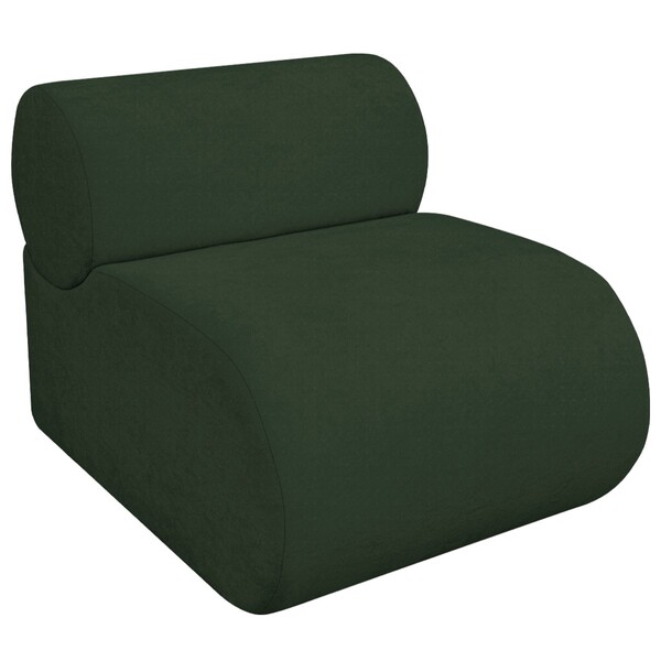 Poltrona Decorativa Orgânica Escritório Recepção Sala Virgíni