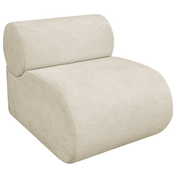 Poltrona Decorativa Orgânica Escritório Recepção Sala Virgíni