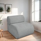 Poltrona Decorativa Orgânica Escritório Recepção Sala Virgíni