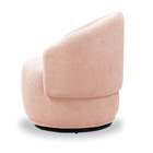 Poltrona Decorativa Orgânica Giratória Névoa Bouclê E03 - D'r