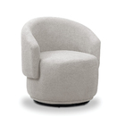 Poltrona Decorativa Orgânica Giratória Névoa Bouclê E03 - D'r