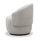 Poltrona Decorativa Orgânica Giratória Névoa Bouclê E03 - D'r