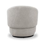 Poltrona Decorativa Orgânica Giratória Névoa Bouclê E03 - D'r