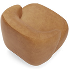 Poltrona Decorativa Orgânica Giratória Para Sala Living Barol