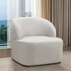 Poltrona Decorativa Orgânica Kit 2 Diully Bouclê E03 - D'ross