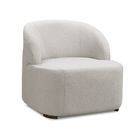 Poltrona Decorativa Orgânica Kit 2 Diully Bouclê E03 - D'ross