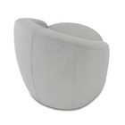 Poltrona Decorativa Orgânica Kit 2 Lua Suede D03 - D'rossi -