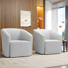 Poltrona Decorativa Orgânica Kit 2 Stella Max Bouclê D03 - D'