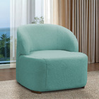 Poltrona Decorativa Orgânica Para Sala Diully Bouclê E03 - D'