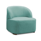 Poltrona Decorativa Orgânica Para Sala Diully Bouclê E03 - D'