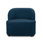 Poltrona Decorativa Orgânica Para Sala Diully Bouclê E03 - D'