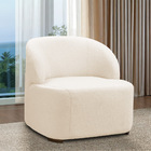 Poltrona Decorativa Orgânica Para Sala Diully Bouclê E03 - D'