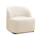 Poltrona Decorativa Orgânica Para Sala Diully Bouclê E03 - D'