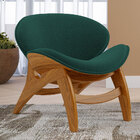 Poltrona Decorativa Orgânica Sala Living Kadosh L02 Bouclê Ve