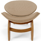 Poltrona Decorativa Orgânica Sala Living Kadosh L02 Linho Beg