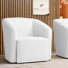 Poltrona Decorativa Orgânica Stella Max Sintético  D03 - D'ro