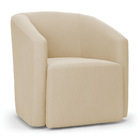 Poltrona Decorativa Orgânica Stella Max Suede D03 - D'rossi -