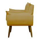 Poltrona Decorativa Para Consultório Opala Suede Herrero Amar