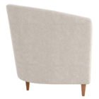 Poltrona Decorativa Para Descanço Maite Boucle Bege