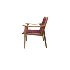 Poltrona Decorativa Para Jardim Felicidade Vinho/cumarú