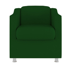 Poltrona Decorativa Para Recepção Clinica Balaqui Decor Verde