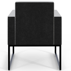 Poltrona Decorativa Para Sala Base Fixa De Metal Helô L02 Lin