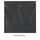Poltrona Decorativa Para Sala Capitonê Antonella Veludo Preto