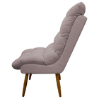 Poltrona Decorativa Para Sala Consultório Clínica Recepção Sa