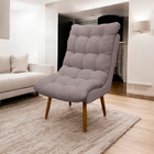 Poltrona Decorativa Para Sala Consultório Clínica Recepção Sa