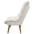 Poltrona Decorativa Para Sala Consultório Clínica Recepção Sa