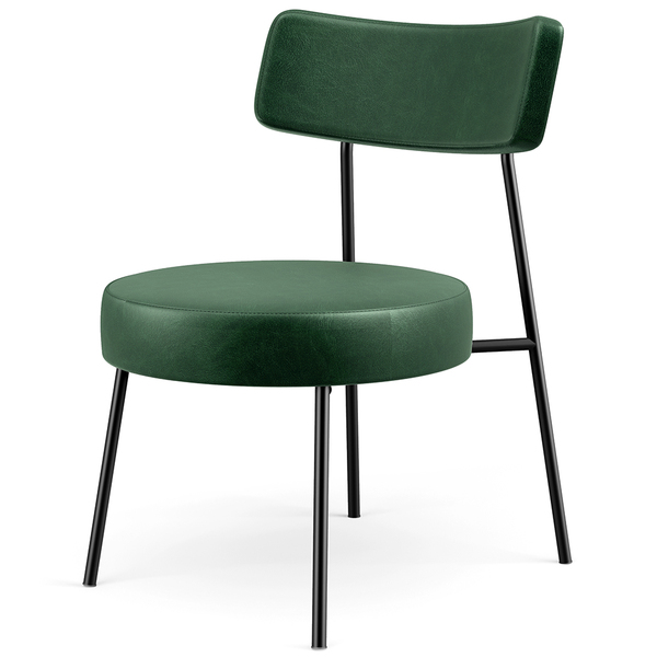 Poltrona Decorativa Para Sala De Estar Base Fixa Londres L02