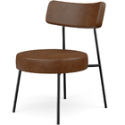 Poltrona Decorativa Para Sala De Estar Base Fixa Londres L02