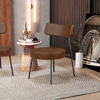 Poltrona Decorativa Para Sala De Estar Base Fixa Londres L02