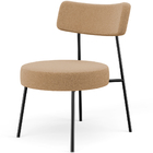 Poltrona Decorativa Para Sala De Estar Base Fixa Londres L02