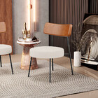 Poltrona Decorativa Para Sala De Estar Base Fixa Londres L02