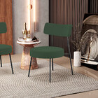 Poltrona Decorativa Para Sala De Estar Base Fixa Londres L02