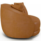 Poltrona Decorativa Para Sala De Estar Base Giratória Witta M