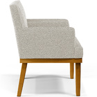 Poltrona Decorativa Para Sala De Estar Base Mel Beatriz W01 B