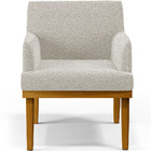 Poltrona Decorativa Para Sala De Estar Base Mel Beatriz W01 B