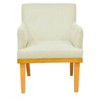 Poltrona Decorativa Para Sala De Estar Base Mel Beatriz W01 C