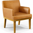 Poltrona Decorativa Para Sala De Estar Base Mel Beatriz W01 C