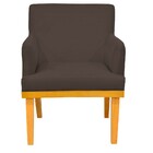 Poltrona Decorativa Para Sala De Estar Base Mel Beatriz W01 S