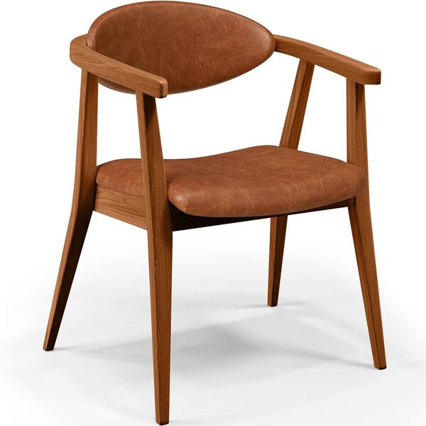 Poltrona Decorativa Para Sala De Estar Cecília L02 Couríssimo