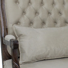 Poltrona Decorativa Para Sala De Estar Clássica King Entalhad